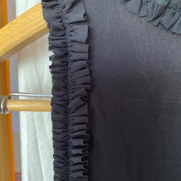 NWOT H&M black ruffle dress - Picture 5 of 9